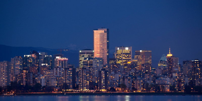 Vancouver Skyline at Dusk Vancouver Skyline at Dusk
