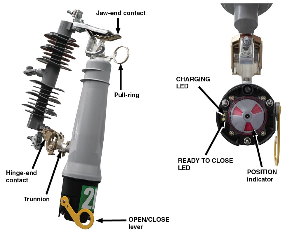 VacuFuse® II自动复位开关解剖图