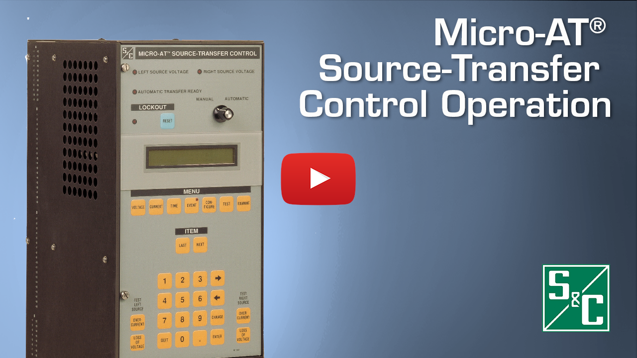 Micro-AT Source Transfer Control Operation